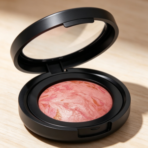 Pink Buttercream Baked Marbleized Blush