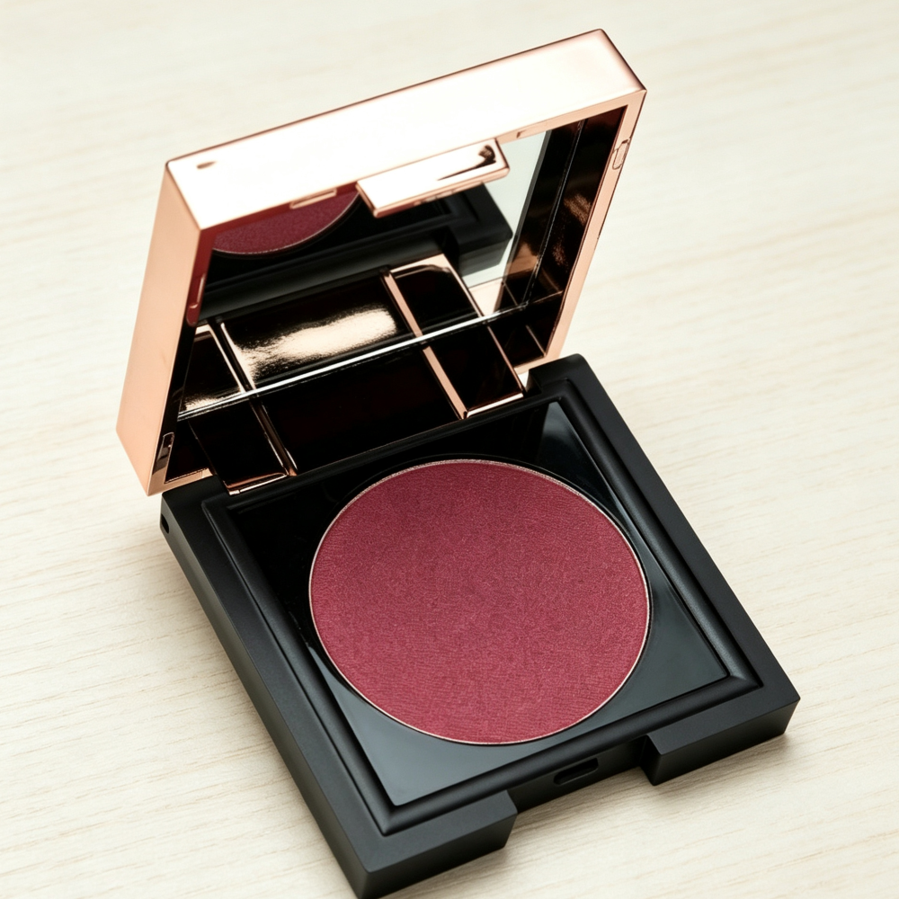 Warm Plum Intense Blush in Rose Gold Compact - Image 2