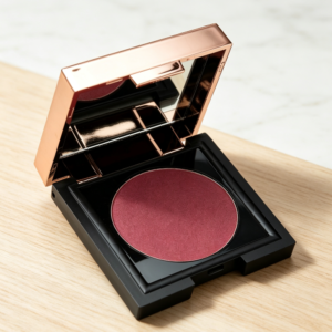 Warm Plum Intense Blush in Rose Gold Compact