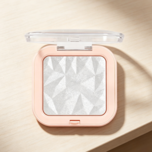 Silver Diamond Glitter Highlighter Palette