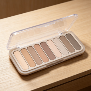 9-Color Matte Naked Cement Eye Palette with Brush