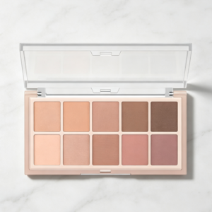 10-Color Neutral Beige Brown Travel Eyeshadow Kit Milk Tea