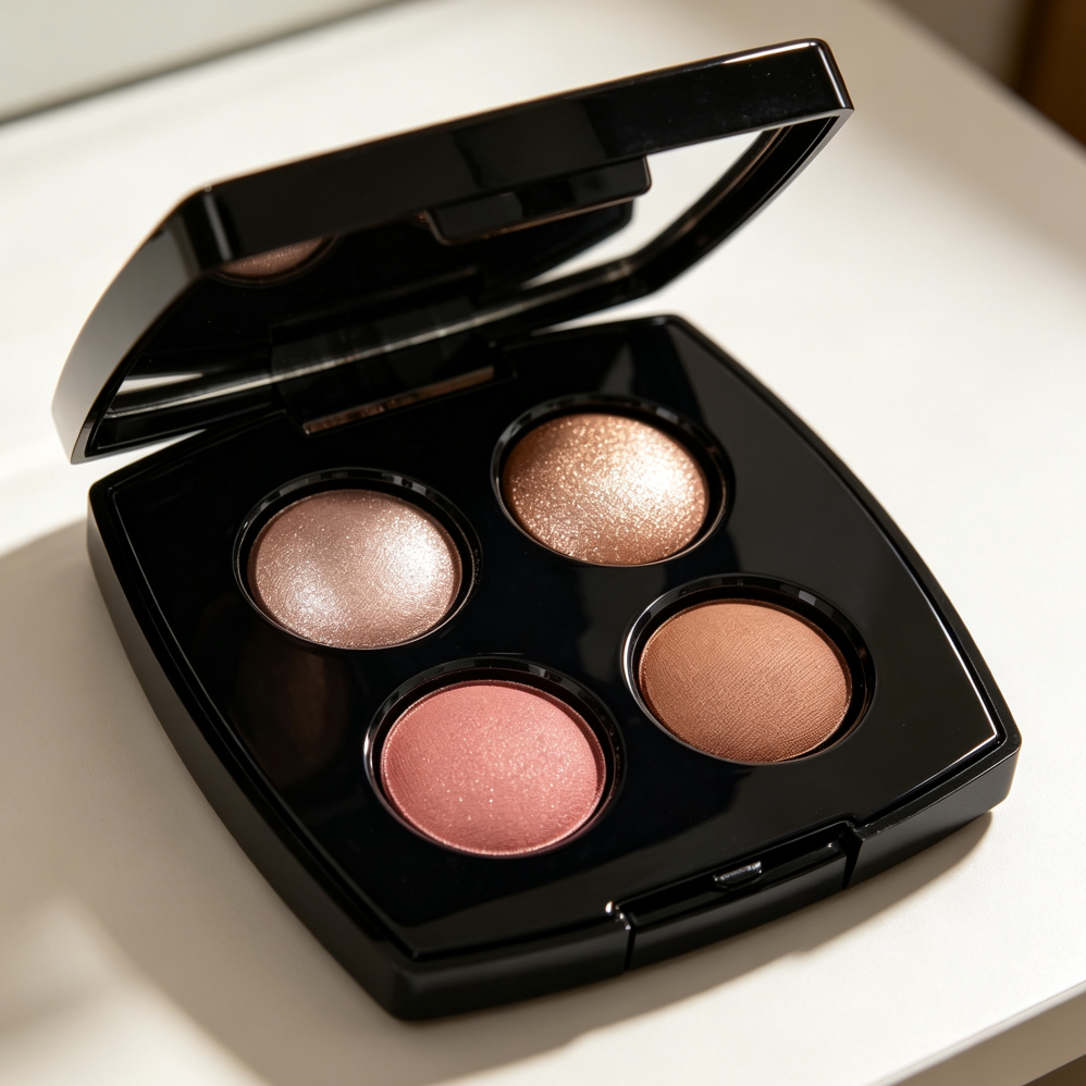 Pink Buttercream Baked 4-Pan Eyeshadow Quad
