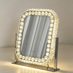 20x18" Crystal Hollywood Lighted Mirror 3-Color 360??