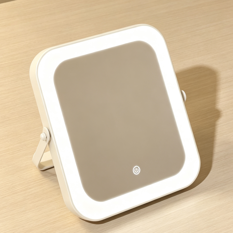 8"x10" Portable Dimmable Touch Screen Travel Vanity Mirror - Image 2