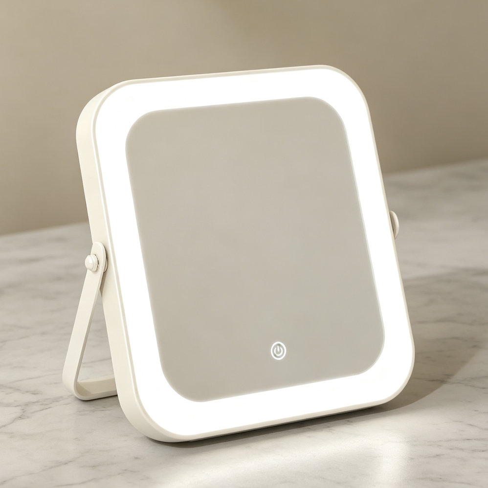 8"x10" Portable Dimmable Touch Screen Travel Vanity Mirror