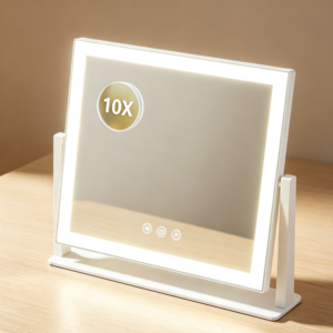 17.3"x13" LED Vanity Mirror, 3-Color, 5X, Gift Box