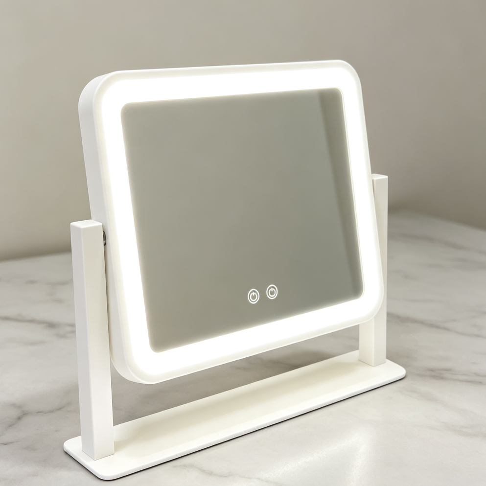 14"x12" LED Vanity Mirror, Smart Touch, 3-Color Dimmable