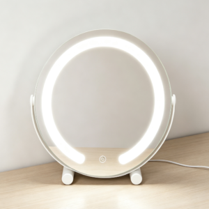 12" LED Makeup Mirror, Smart Touch, 3-Color, 360?? Rotation