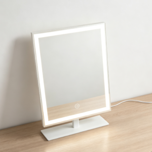 12" Dimmable 3-Color Lighted Makeup Mirror, Touch Control